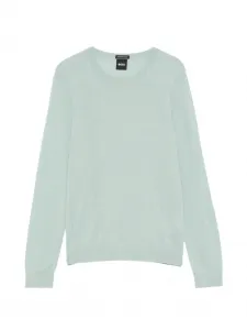 Топ Ferpina с круглым вырезом BOSS, зеленый