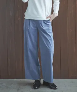 Быстросохнущие широкие вельветовые брюки Studio Picone, цвет Light Blue(069)