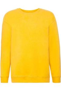 Толстовка Fruit of the Loom с заниженными плечами, желтый