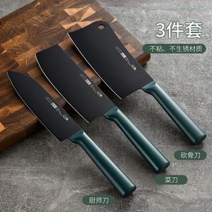 Plys Набор кухонных ножей для дома, три предмета, зеленый