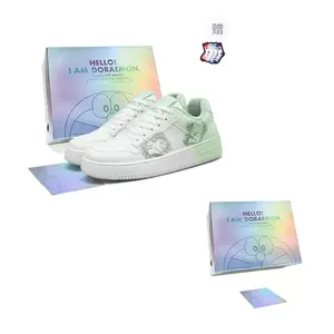 Doraemon Дораэмон Низкие скейтерские кроссовки унисекс Mambo Green, цвет Mambo Green