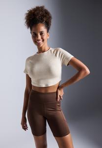 Базовая футболка Even&Odd active, бежевый