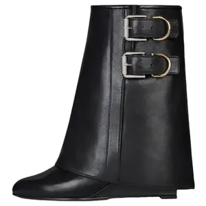 Ботинки Shark Lock высотой 6 см женские black Givenchy, Original Shoe Box Included