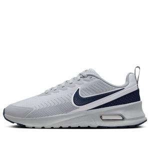 Кроссовки air max nuaxis 'light smoke grey obsidian' Nike, серый