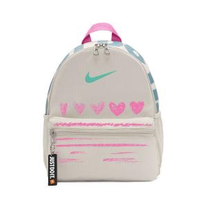 Nike Тканевый рюкзак обычный детский серый белый, Gray White