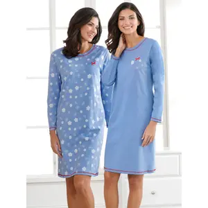 Ночная рубашка "Ночная рубашка", голубой