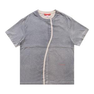 Футболка Eckhaus Latta Smog Lapped Tee 'Grey'