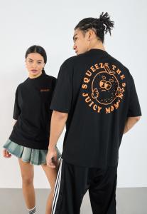 Футболка с принтом UNISEX YOURTURN, черный