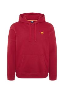Толстовка с вышитым символом-лейблом POLO SYLT, цвет 19-1557 Chili Pepper