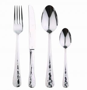 BERGNER Eiffel Набор столовых приборов из нержавеющей стали, зеркальная полировка, 24 предм. BG-5215-MM, серебро