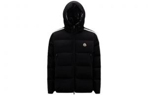 Moncler Санбесан Короткая пуховая куртка, Black