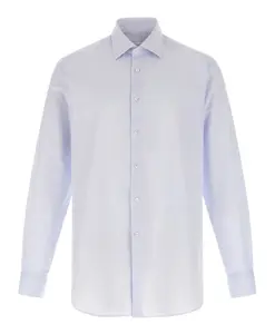 Рубашка с миланским воротником Pal Zileri, синий