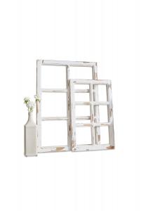 Декоративный оконный комплект из 2 шт. Mael Coluim античный белый Loberon, antikweiß