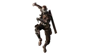 Фигурка snake eye g.i. joe, the rise of cobra в масштабе 30 см Threezero