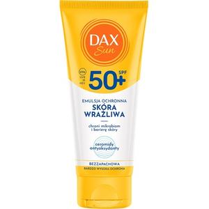 Солнцезащитная эмульсия для чувствительной кожи Spf50 100 мл Dax