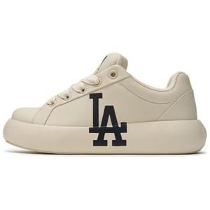 Кроссовки MLB Chunky Classic Lifestyle Shoes Unisex Low-top Beige/Black, белый/черный