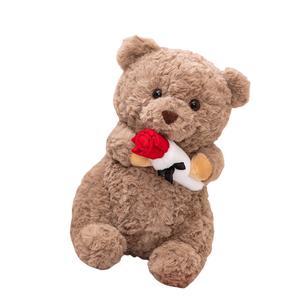 XUANBEIBEI Плюшевая кукла Rose Lazy Bear высотой 25см/33см
