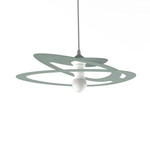 Подвесной светильник Lumicom Dilate, 40x40x40 см, зеленый