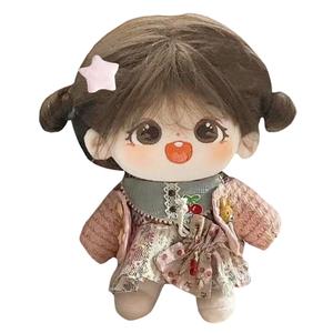 Вязаная шерстяная плюшевая кукла высотой 20 см Happy Fish