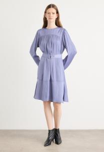 Платье Marc Cain Day dress, Soft Maroon/Multi-Coloured