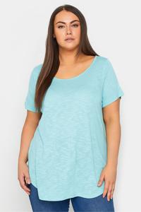 Футболка с короткими рукавами Evans, синий