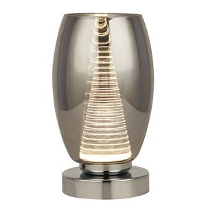 Настольная лампа searchlight Cyclone, сталь - серебро - серебро