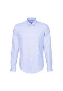 Деловая рубашка слим Seidensticker, цвет Hellblau (0013)