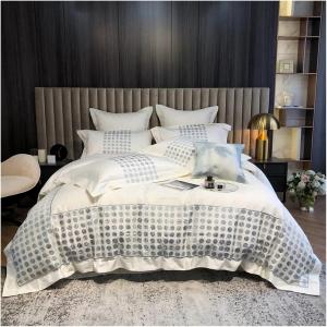 IBDRYKK Комплект постельного белья из египетского хлопка 1200TC с вышивкой One Color