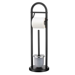 Держатель для туалетной бумаги Caro-Möbel, черный