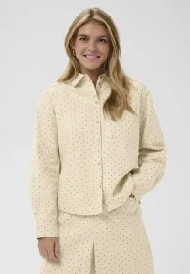 Блузка на пуговицах от patriciasz Saint Tropez, Turtledove Black Tiny Dots