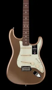 Fender Empire Music Эксклюзивное ограниченное издание American Professional II Stratocaster - Firemist Gold Metallic №33834
