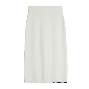 Повседневная короткая юбка женская ELLE, экрю