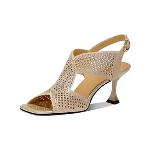 Сандалии с одним ремешком женские JESSICA SOPHIA, Champagne