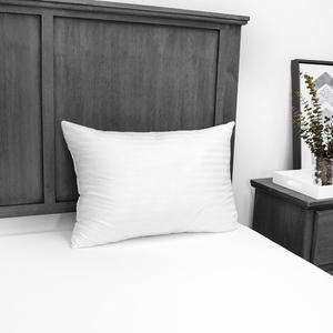 EcoPEDIC Подушка с наполнителем из альтернативного пуха и хлопковым чехлом 300 TC White
