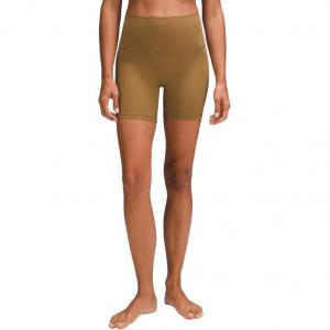 Женские шорты Align Sports 6' Palm Court/PLMC Lululemon, золото