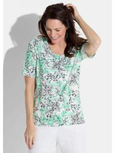 Рубашка белого / мятного / черного цвета GOLDNER