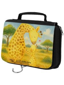 Mr. & Mrs. Panda Детская косметичка с изображением жирафа, без слогана, белого цвета