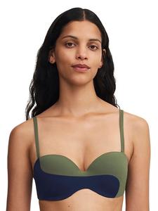 Верх бикини Chantelle Oberteil, цвет dunkelblau/khaki