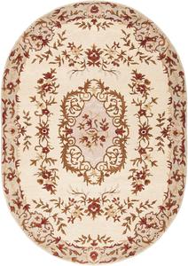 Ковер SAFAVIEH, 138 x 199 см, Classic Collection овал, ассорти, ручной работы традиционный восточный из шерсти, идеально для помещений с высокой проходимостью в гостиной, спальне (CL756A)