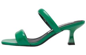 Тапочки-слайды женские TOOMANYSHOES, Green