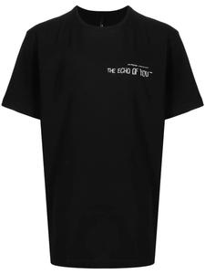 ISO.POETISM футболка с графичным принтом, черный