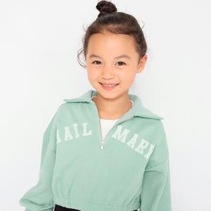 Толстовка с логотипом и застежкой-молнией до середины груди Branshes, цвет Light Green