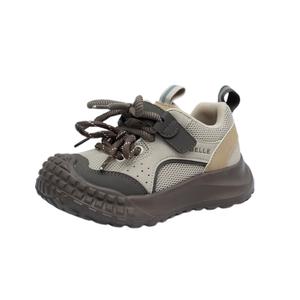 Детские кроссовки для скейтбординга с нескользящей подошвой и защитой от ударов BELLE, хаки