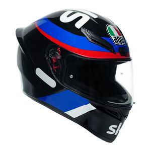 K1S сертификация CCC мотошлем полнолицевой ABS с одинарным визором унисекс для поездок на работу путешествий гонок на треке AGV, K1-S Vr46 Sky Racing Team