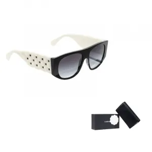 CHANEL Прямоугольные солнцезащитные очки с асимметричной оправой для женщин, Gray