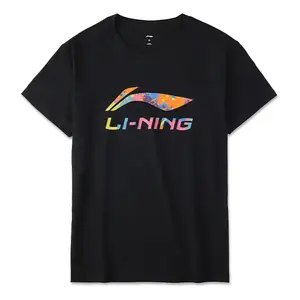 Футболка Li-Ning Classic Logo T-shirt 'Black Multi', черный