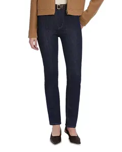 Джинсы-Карандаш с высокой талией, цвет ополаскиватель для рта. Frame, синий