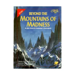 Beyond the Mountains of Madness (1st Printing), Call of Cthulhu - Adventures & Modules (Chaosium 1st-5.5 Editions), твердый переплет