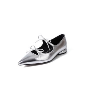 Туфли Мэри Джейн женские Hongyanglin, Silver