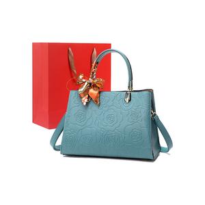 PAYOT Синтетическая кожаная свадебная сумка через плечо женская синяя и бордовая, Blue